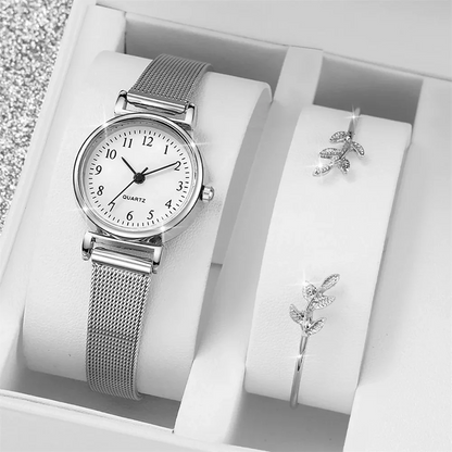 Ensemble Montre & Bracelet – Chic et Élégant