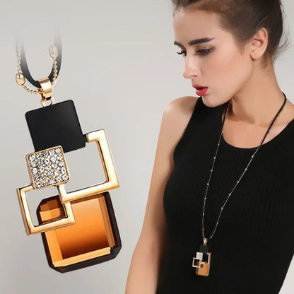 Collier femme élégante - Bijou géométrique chic