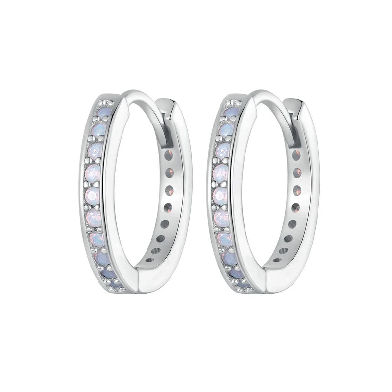 Boucle d'oreilles créoles en Argent