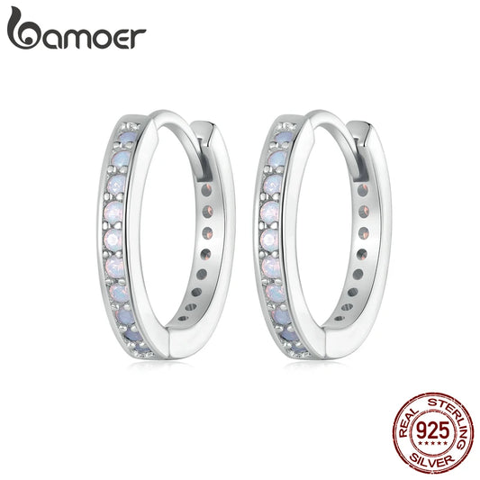 Boucle d'oreilles créoles en Argent
